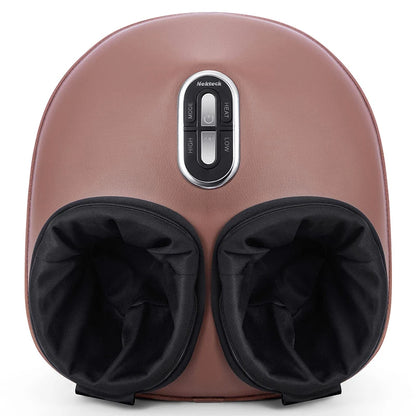 Foot Massager Electric Machine Air Compression Heating Therapy Shiatsu Knead Roller Muscle Relaxation Pain Relief