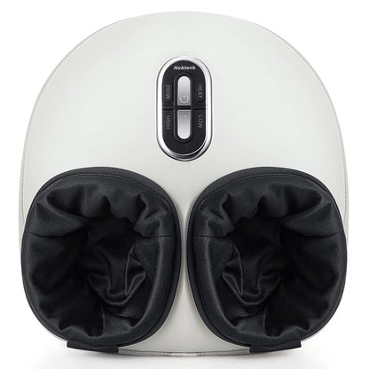 Foot Massager Electric Machine Air Compression Heating Therapy Shiatsu Knead Roller Muscle Relaxation Pain Relief