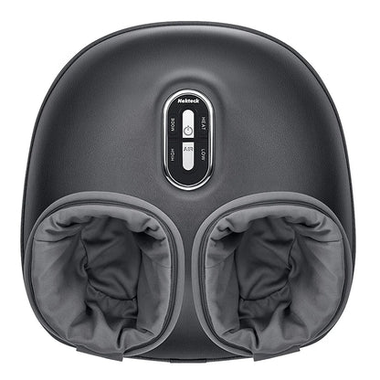 Foot Massager Electric Machine Air Compression Heating Therapy Shiatsu Knead Roller Muscle Relaxation Pain Relief
