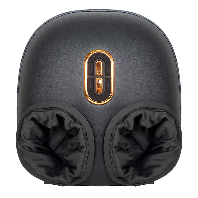 Foot Massager Electric Machine Air Compression Heating Therapy Shiatsu Knead Roller Muscle Relaxation Pain Relief